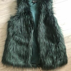 Oversized Fur Vest